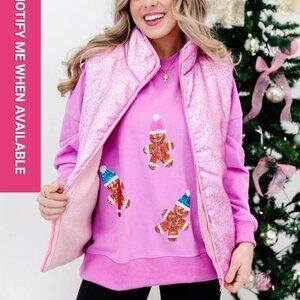 Whiskey Darling Festive Sequin Vest